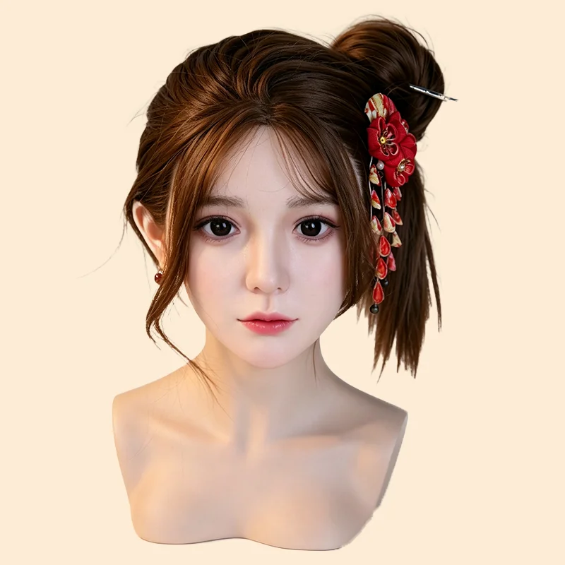 SMVP - Universal M16 Head Model Men's Toy, Exquisite Makeup with Changing Hairstyles, Suitable for Full sized Real Dolls for Men
