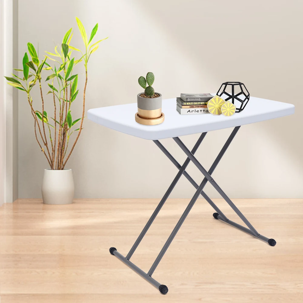 Adjustable Folding Table Lifting Table Extra Small Sofa Table Balcony Table Anti-slip Garden Table