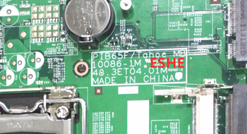 PIB65F For Lenovo Edga 91Z S710 S711 S760 Motherboard 10086-1M 48.3ET04.01M Mainboard DDR3 100% Tested Fully Work