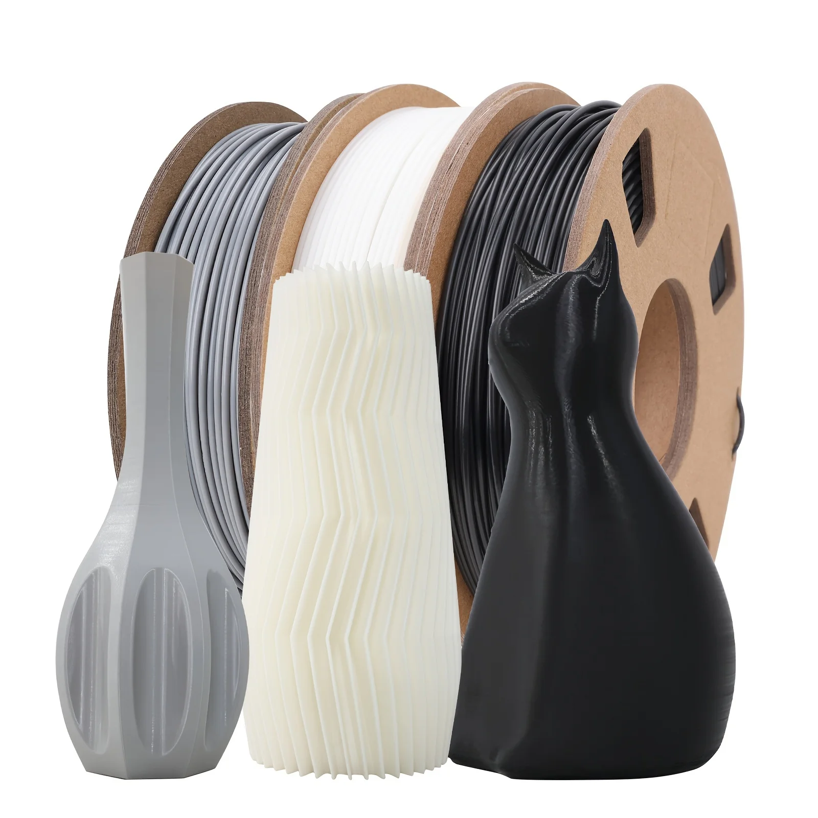 

FDM High Flow PLA 3D Printer Filament 1.75mm 250G Spool Plastic Materials Regular Solid Colors For Bambu Ams High-Speed print