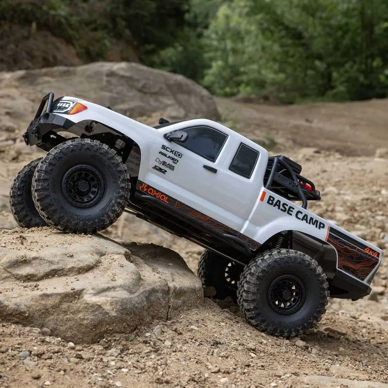 New Sell Well Axial 1/10 Scx10 Third-Generation Base Camp Remote Control Electric Climbing Vehicle Pickup Off-Road Vehicle