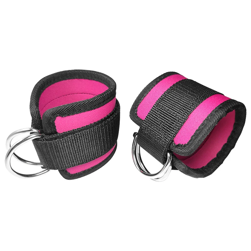 Ankle Straps for Cable Machines Padded Ankle Cuffs for Leg Exercise WorkoutsFully Adjustable and Breathable Ankle