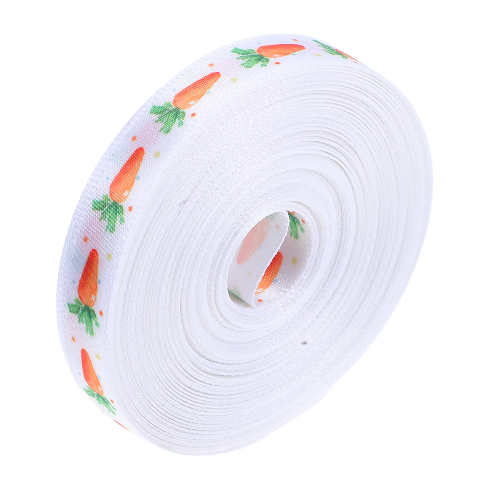 Decorative Egg Ribbon Easter Spring Gift for Crafts White Bunny Rabbit Grosgrain