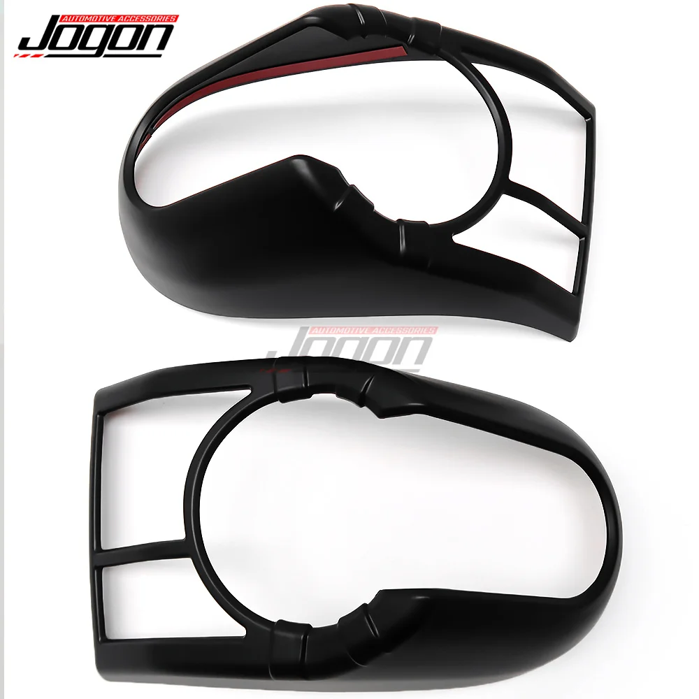 2 Pcs For Toyota FJ Cruiser Rear Tail Light Cover Protective Trim Sticker Taillight Lamp Hoods Cover Exterior Upgrade 2007-2022