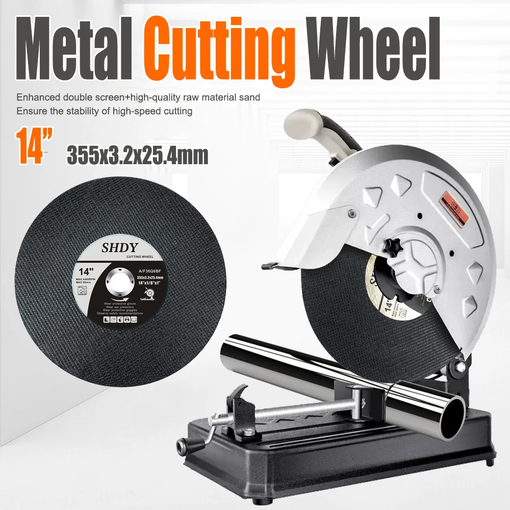 355mm Angle Grinder Metal Cutting Grinding Wheel 14 Inch Cutting Grinding Wheel for Metal and Steel Cutting Polishing