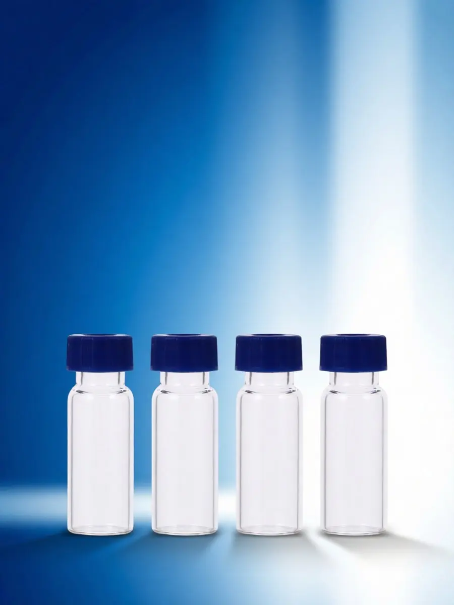 100Pcs 1.5ml 2Ml Evaporation Proof Sample Vials with Screw Caps Writing Patch for Science Pharmacy Cosmetics