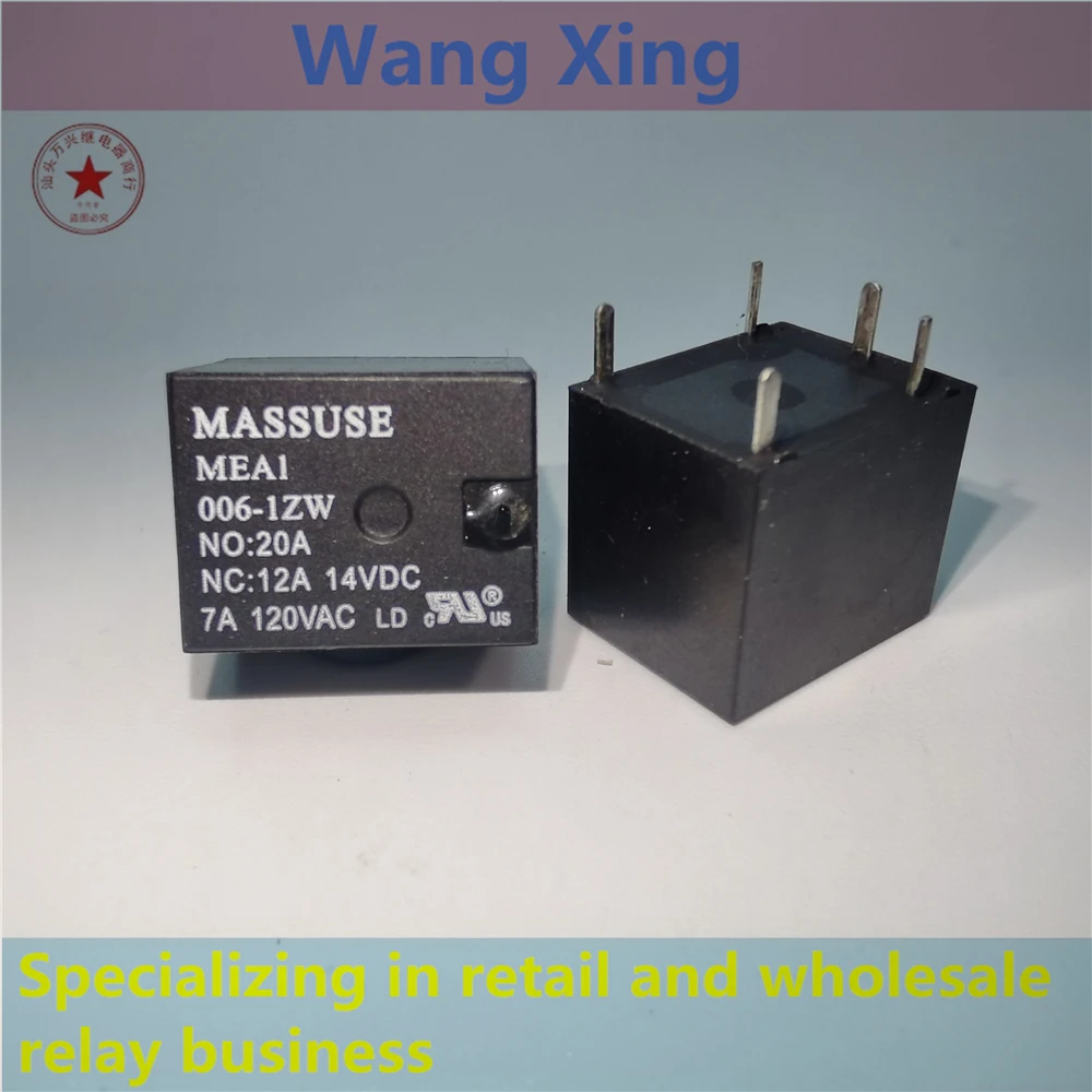 MEA1 006-1ZW 012-1ZW 024-1ZW Automobile DC Electromagnetic Power Relay 5 PINS