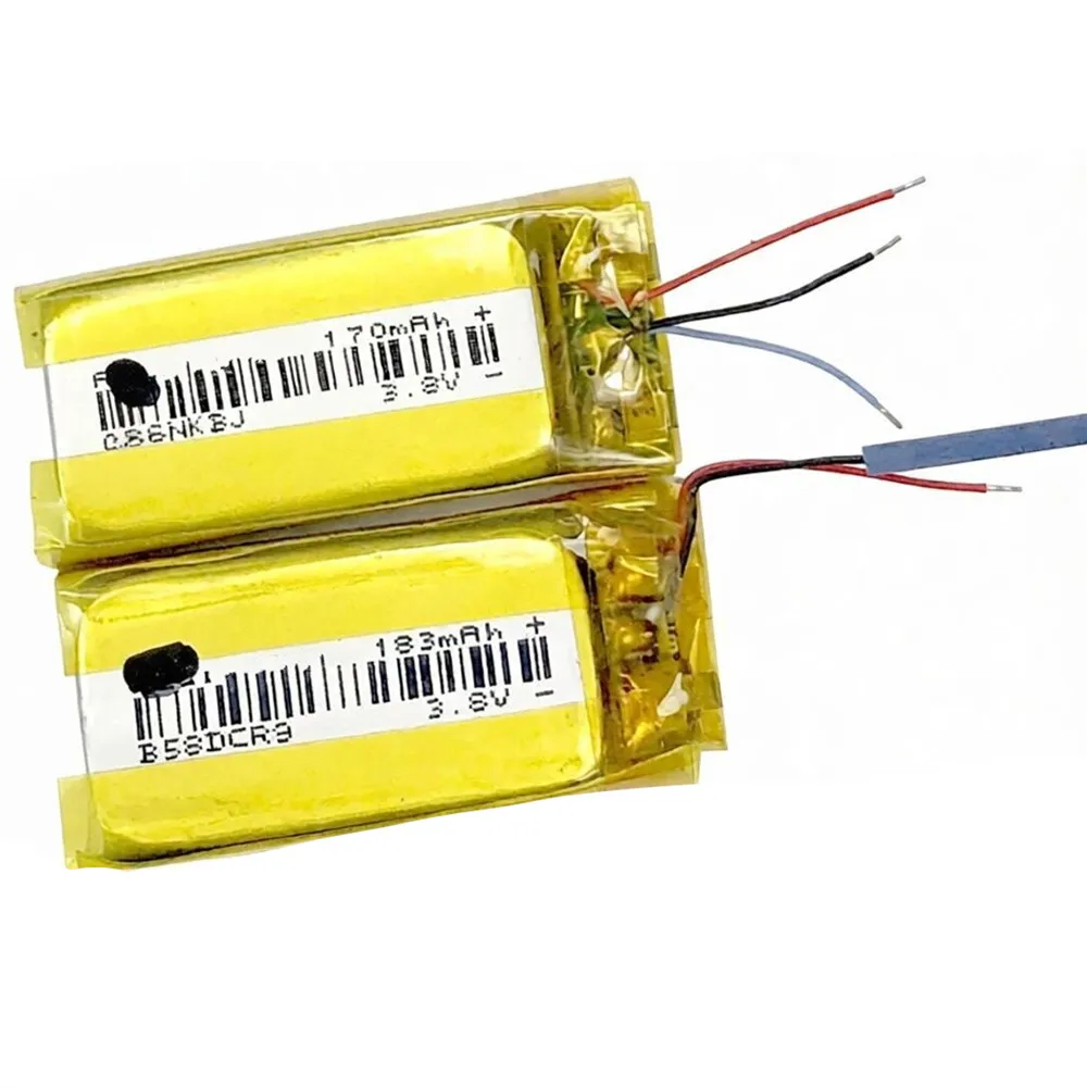2PCS/Lot Headset Battery for Shokz Aeropex AS600 AS650 AS660 AS661 AS680 AS700 AS800 AS820 Game Bone-Conduction Headphone