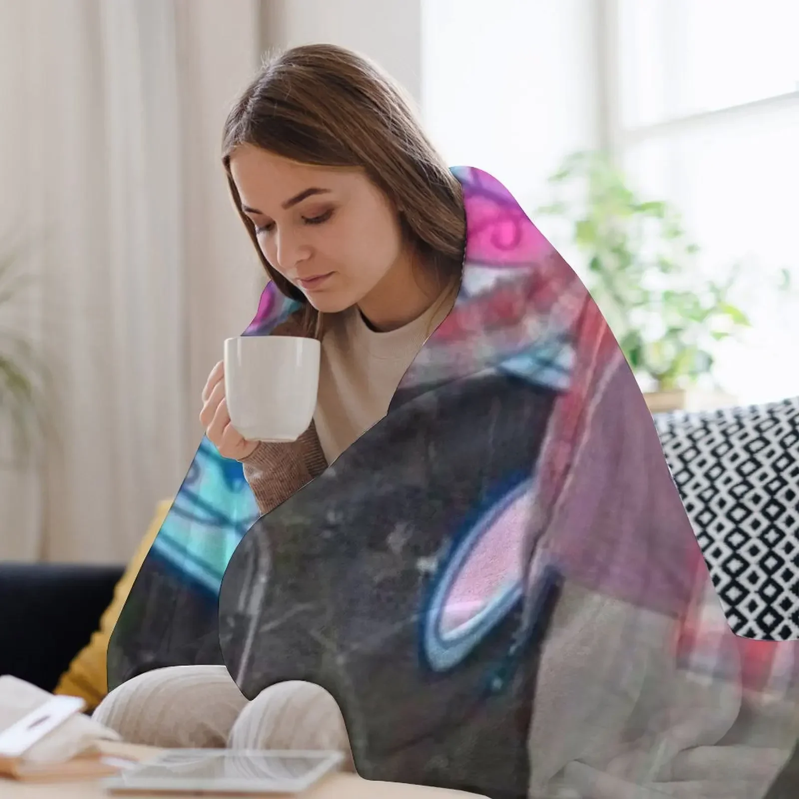 ديلان أوبراين خرافية لطيفة 3 رمي بطانية واحدة دافئة لفصل الشتاء بطانيات قطيفة منقوشة ناعمة