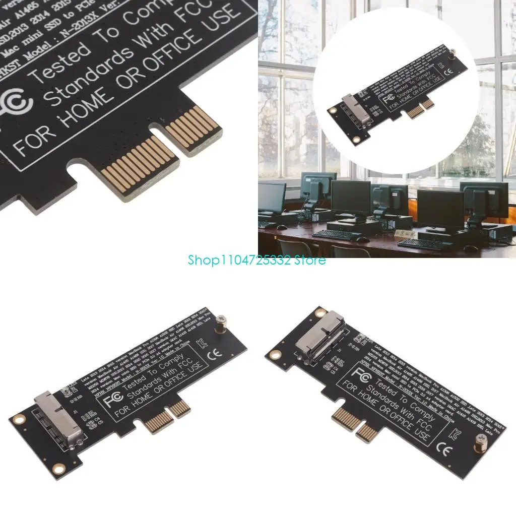 

P5EA PCI-E 1X до 12+16 PIN-PIN 2013-2017 SSD Конвертируйте карту для A1398 A1502 A1465 A1466