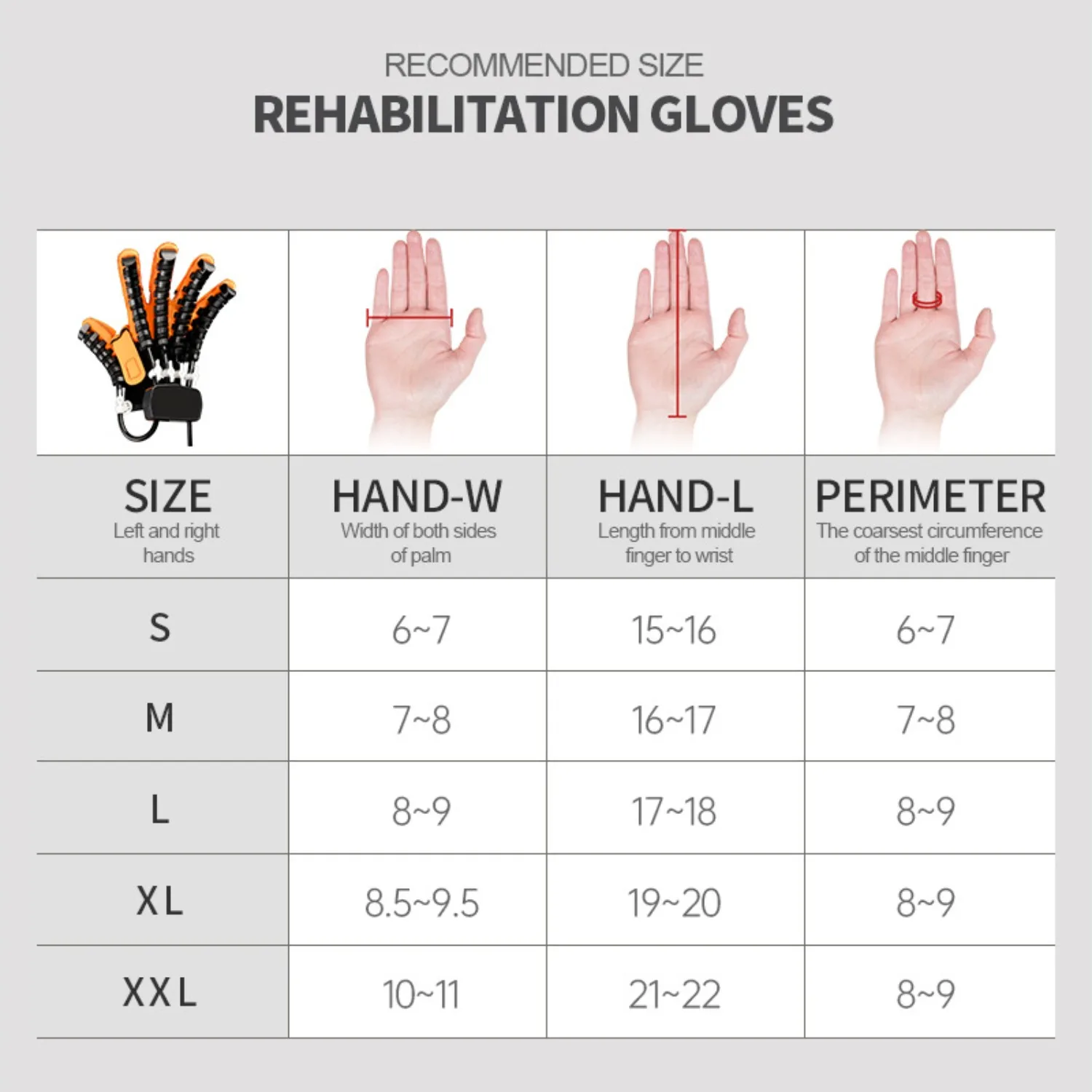 Rehabilitation Robot Glove Automatic Finger Trainer Exerciser for Stroke Hemiplegia Cerebral Infarction Hand Function Recovery