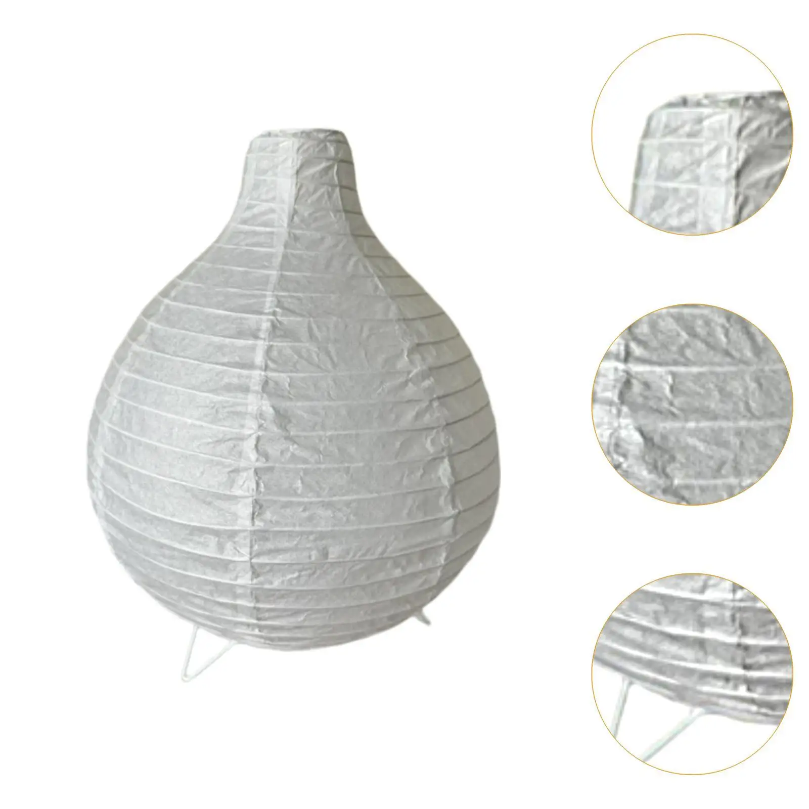 Paper Table Lamp Desk Decoration Rice Paper Lamp Standing Lamp Bedside Table Lamp for Bedroom Hotel Desk Dresser Living Room image 5