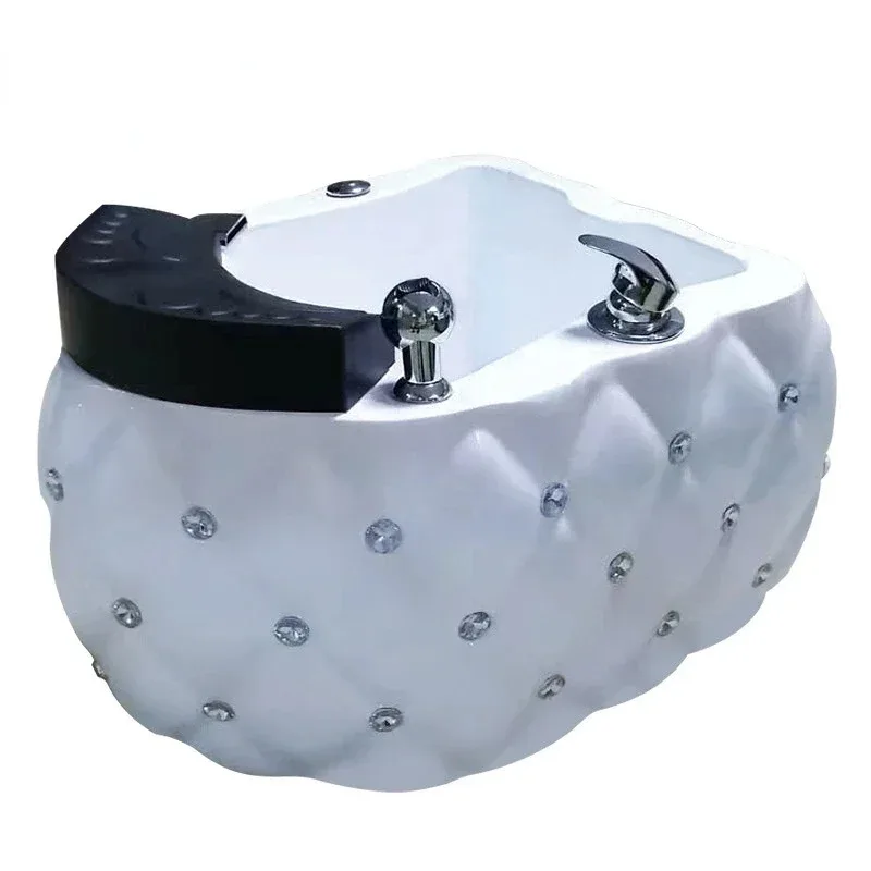 

Massage Foot Bath Colorful Manicure Leisure Massage with Drill Mobile Spa Foot Bucket