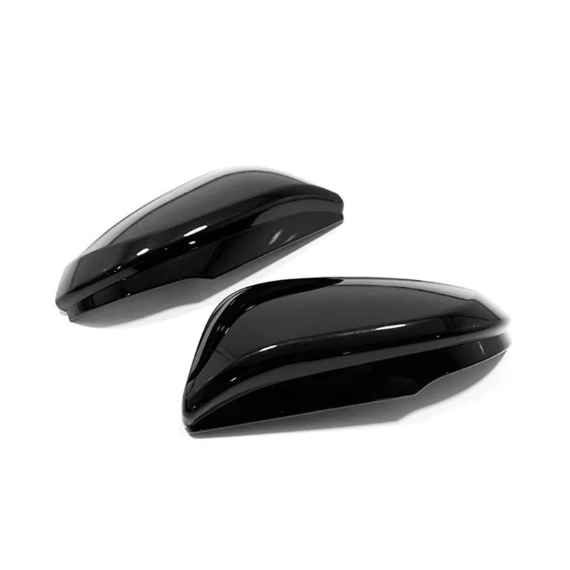 For Toyota RAV4 2014 2015 2016 2017 2018 Black Side Wing Door Mirror Full Cover Rear View Overlay Car Styling Accessories