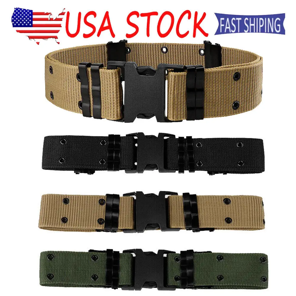 

Tactical Duty Belt Adjustable Belt Army Belts Waist Belt Military Belts for Men