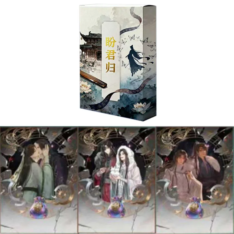 

Подлинная официальная карта благословения The Founder of Diabolism and Heaven The Untamed Wei Wuxian, коллекционная аниме-карта, детские игрушки, подарки