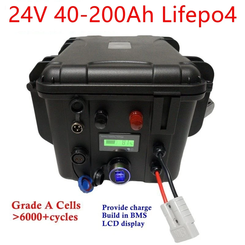 

EVE Lifepo4 24V 100Ah 40Ah 50Ah 60Ah 80Ah 120Ah 150Ah 180Ah 200Ah Lithium Iron Phosphate Battery for Solar Panel Trolling Motor