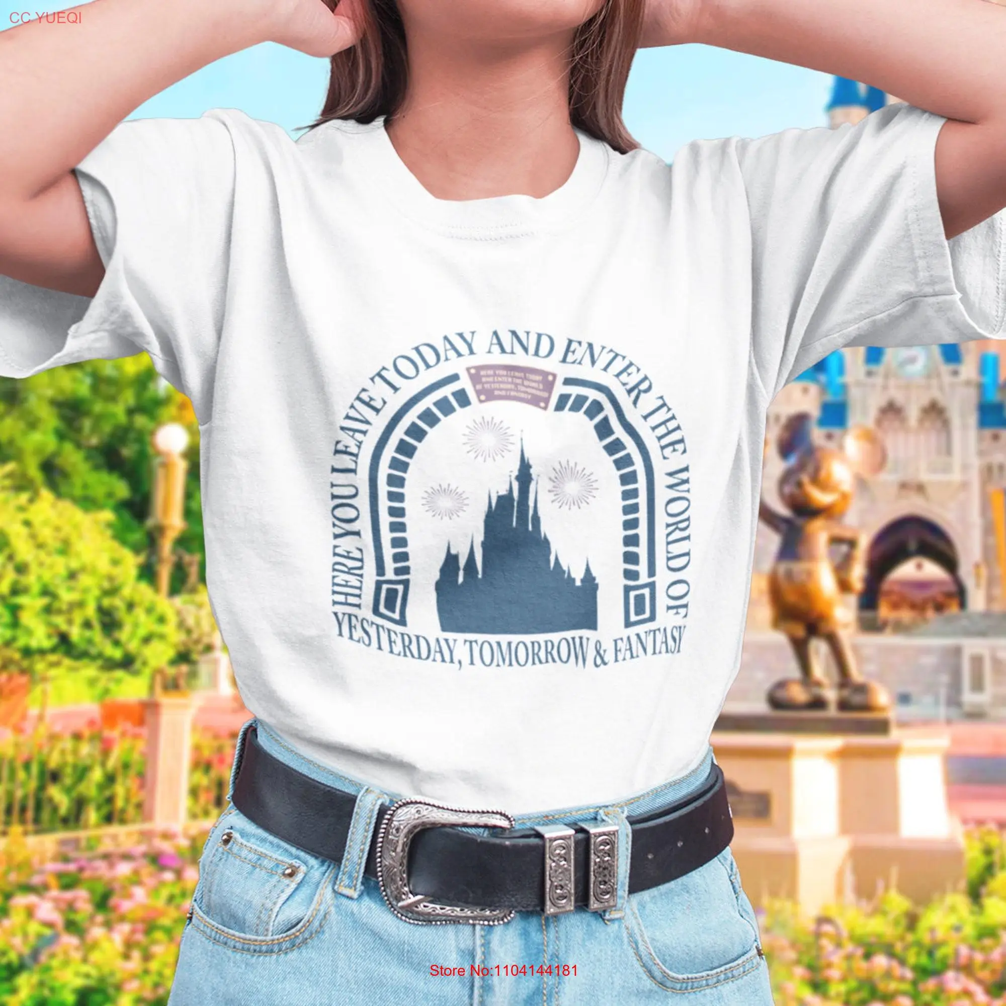 Yesterday Tomorrow and Fantasy Archway T Shirt long or short sleeves