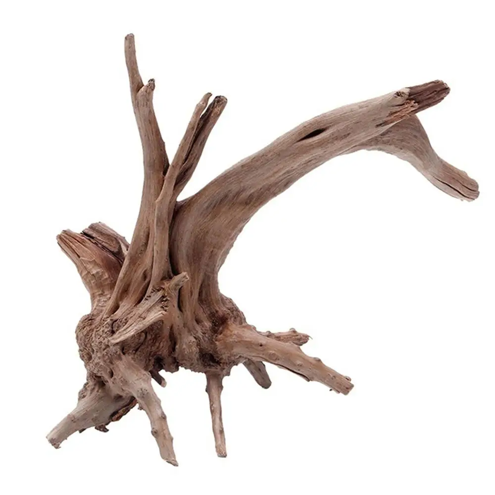 Driftwood Micro Landscape Natural Tree Trunk Ornament Dead-wood Reptile Cylinder Fish Tank Roots Decoration Aquarium