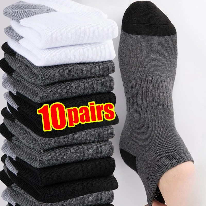 

1/10pairs Comfortable Cotton Breathable Socks Sweat Absorbing Odor Proof Low Cut Solid Color Socks Suitable For Outdoor Sport