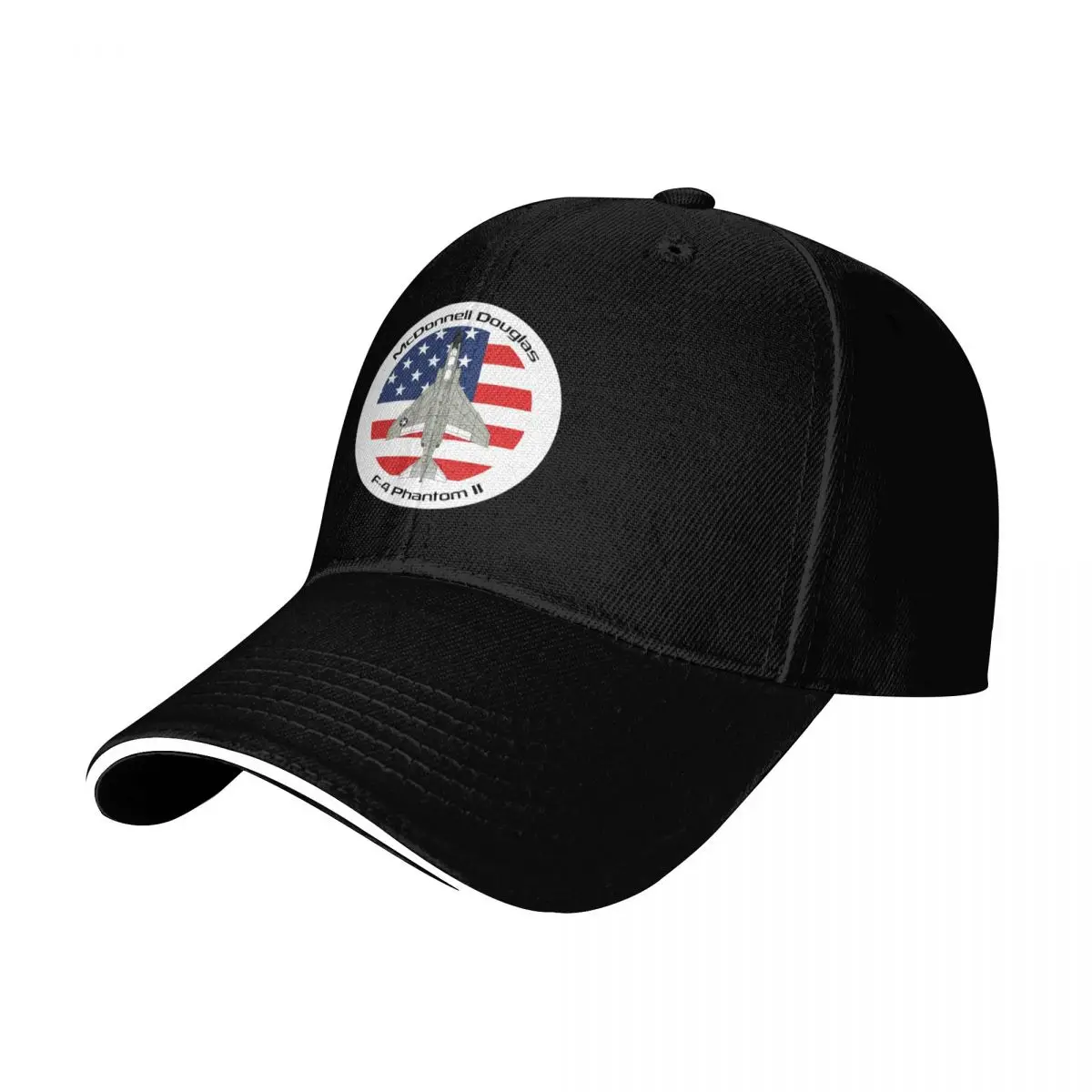 McDonnell Douglas F-4 Phantom II (USA) Baseball Cap Curved Brim Classic Fit Low Profile Unstructured Unisex for Men Women