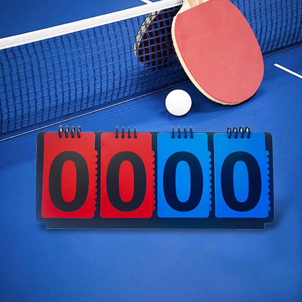 Manual Score Flip Cards Score Counter for Basketball Football Volleyball Tennis Sports