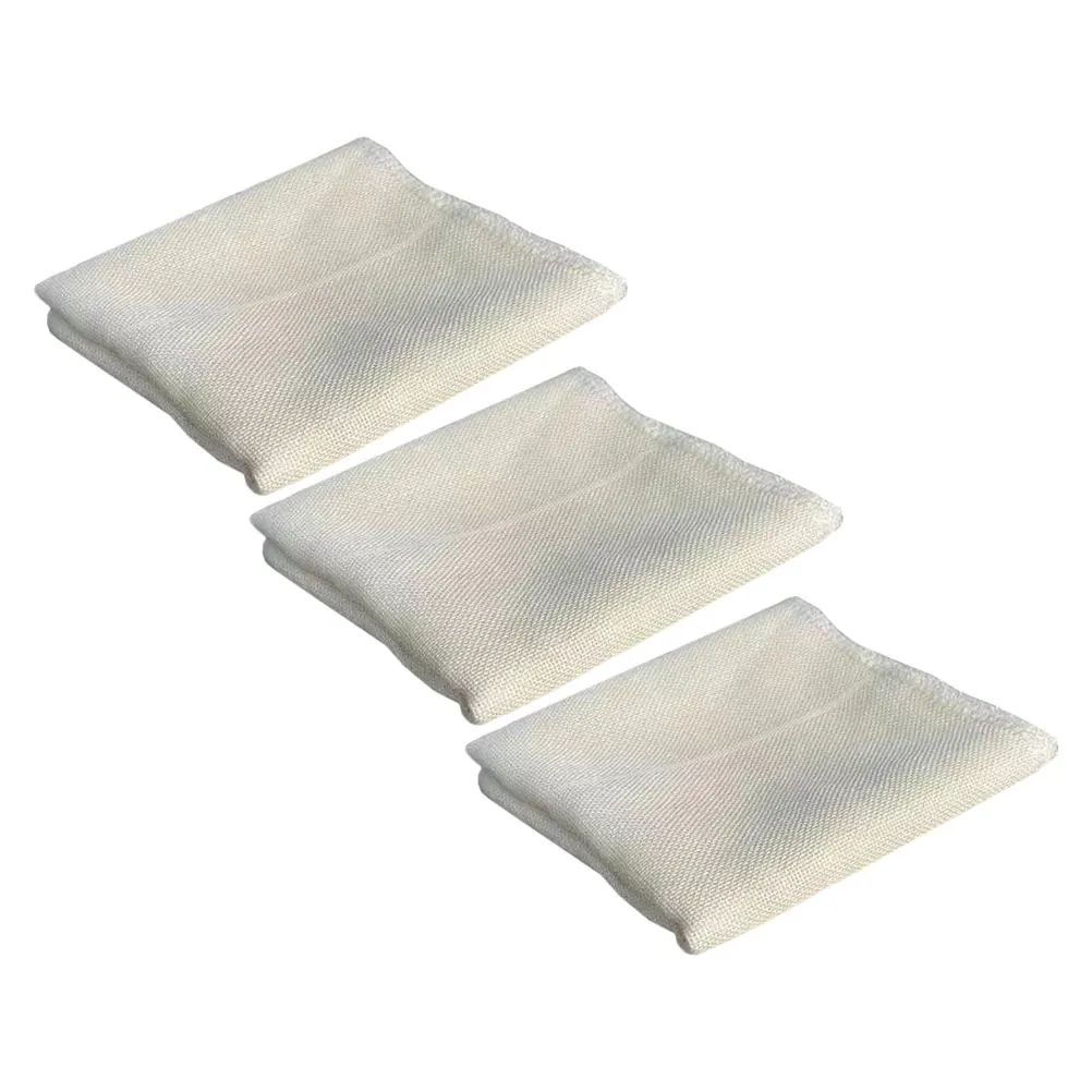

3pcs Steamer Cloth Reusable Liner Basket Mat Non Stick 51x51cm Round Breathable Bun Pad Kitchen Steam Cook