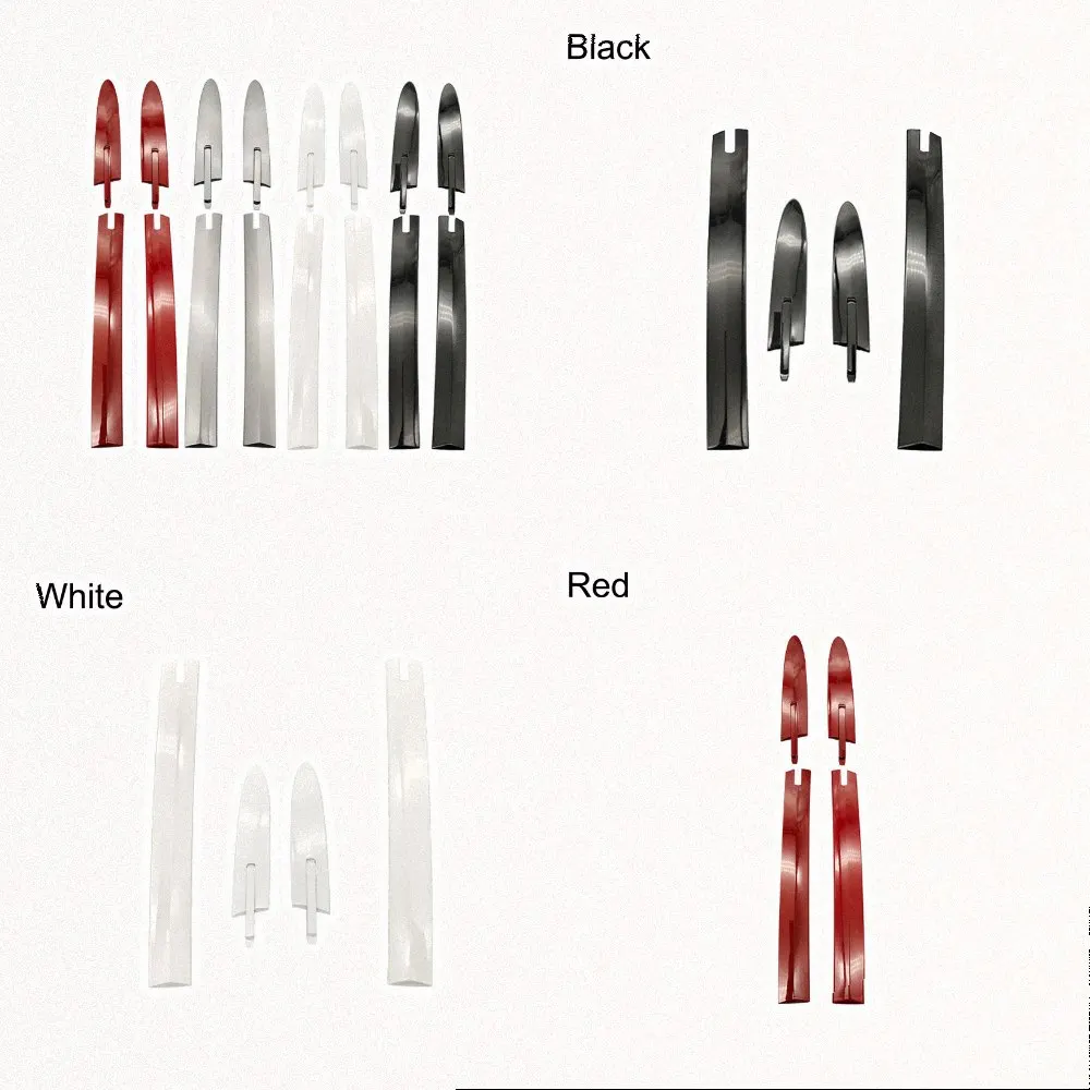 Direct Replacement Convertible Roof Cover Car Maintenance White Hinge Cover Red Hinge Cover Silver Hinge Cover