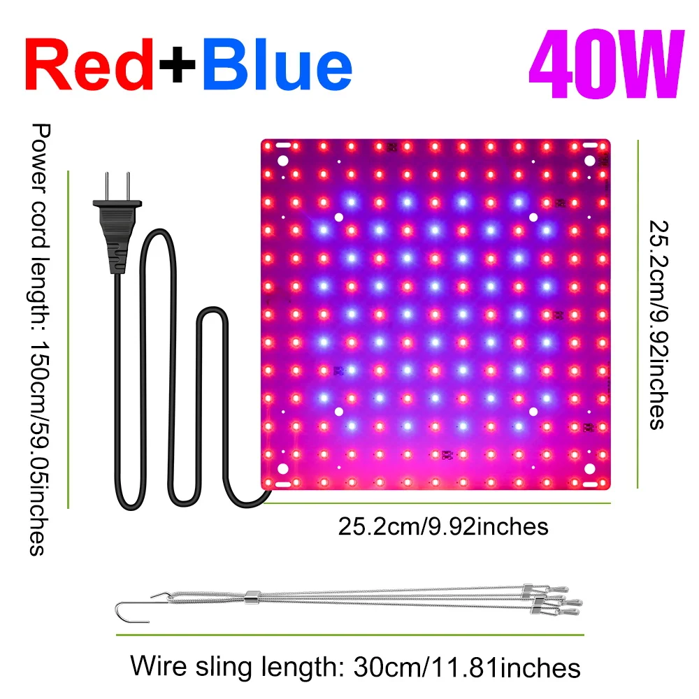 Plant Kweeklampen LED Volledig Spectrum Quantum Board Lamp Binnenbloemen Kas Groente Teelt Hydrocultuur Groeilicht