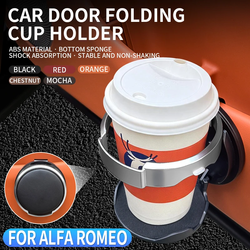 For Peugeot 206 Car Bottle Rack Auto Drink Holder Vehicle Cup Bracket Automotive Beverage Stand For Vehicle Interior