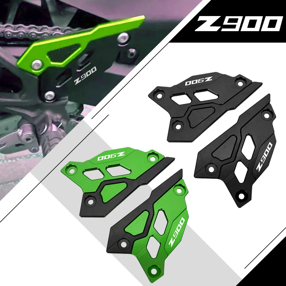 

For Kawasaki Z900 Z900SE Z900 ABS Z 900 2017-2023 2024 Motorcycle Pedal Guard Rear Pedal Guard Heel Plate Decorative Accessories