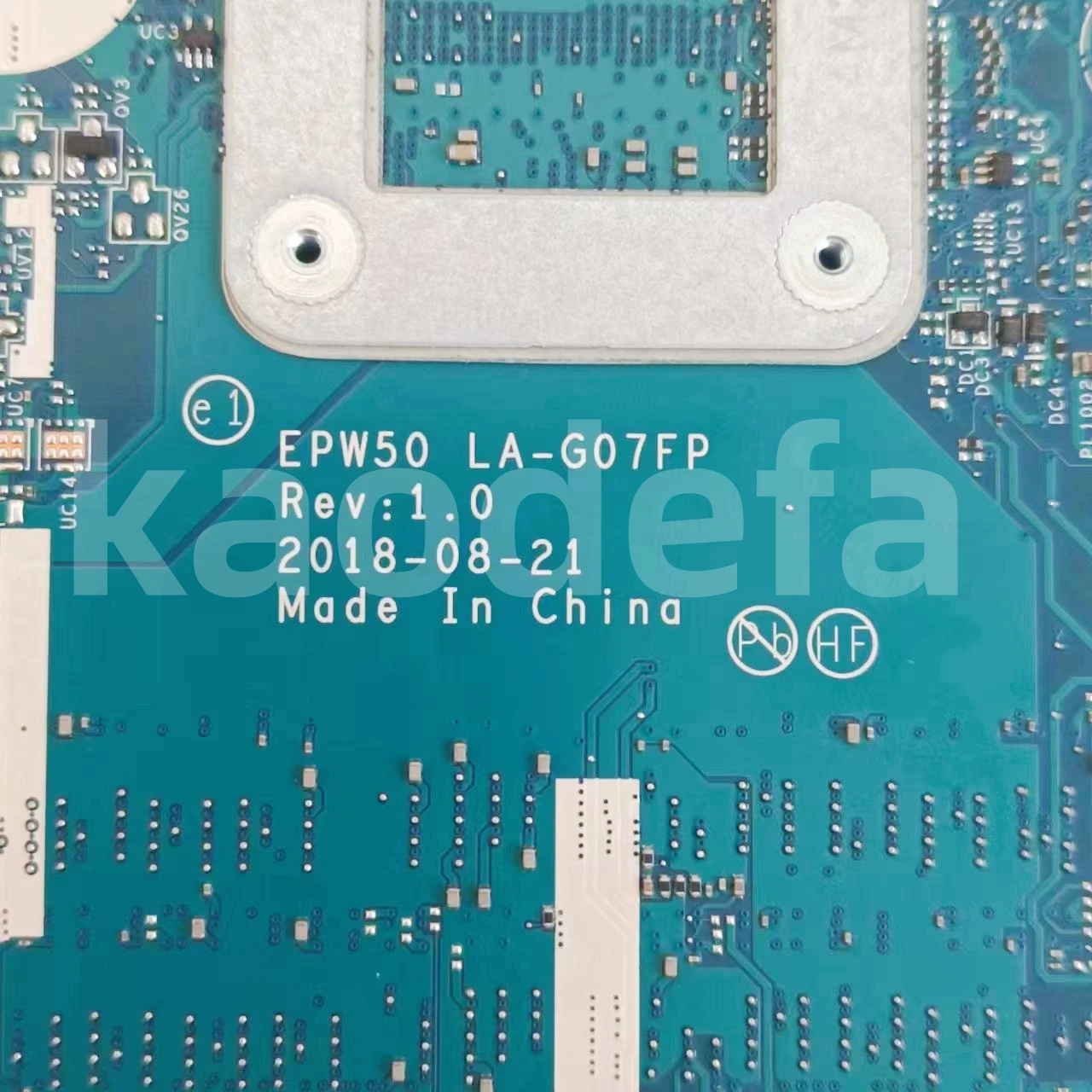 Imagem -06 - Placa-mãe do Portátil para hp Pavilion 15-da Epw50 La-g07fp Mainboard Cpu: 5405u Srfg1 Uma L68946001 L68946601 100 Teste ok