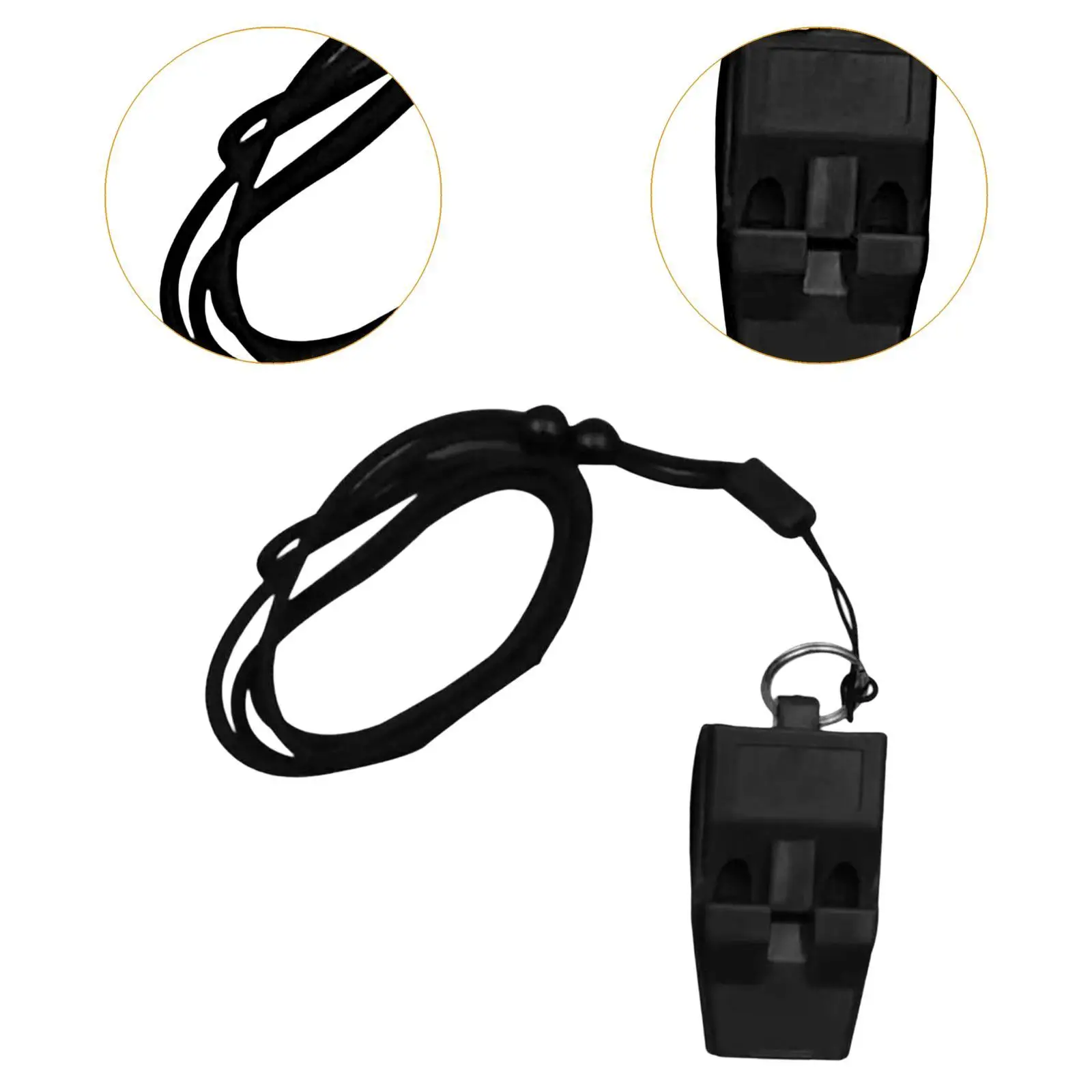 Compact Sports Whistle with Lanyard for Outdoor Activities And Refereeing