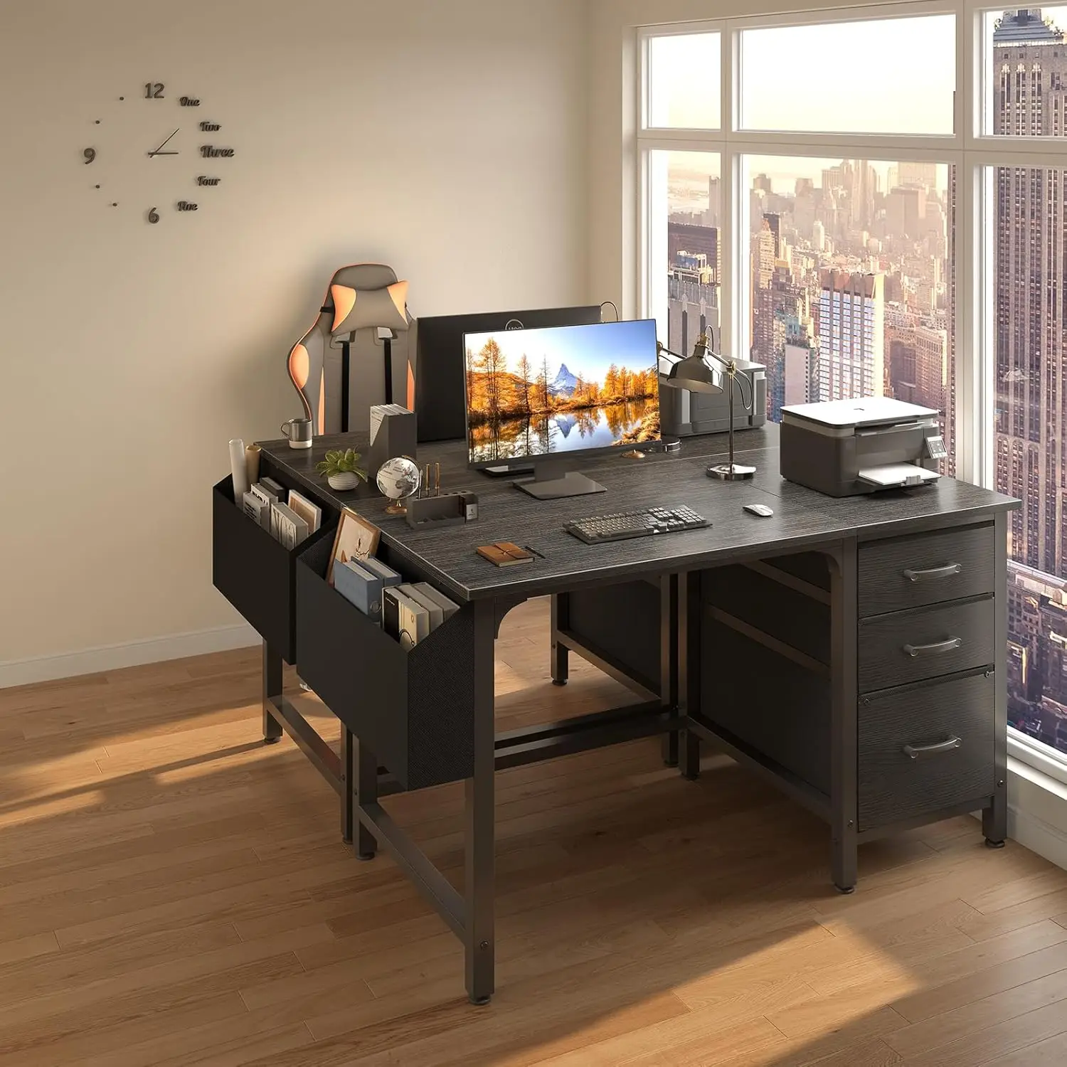 !@Combohome Custom Modern Wood Furniture Esports Large PC Writing Desk Home Office Study