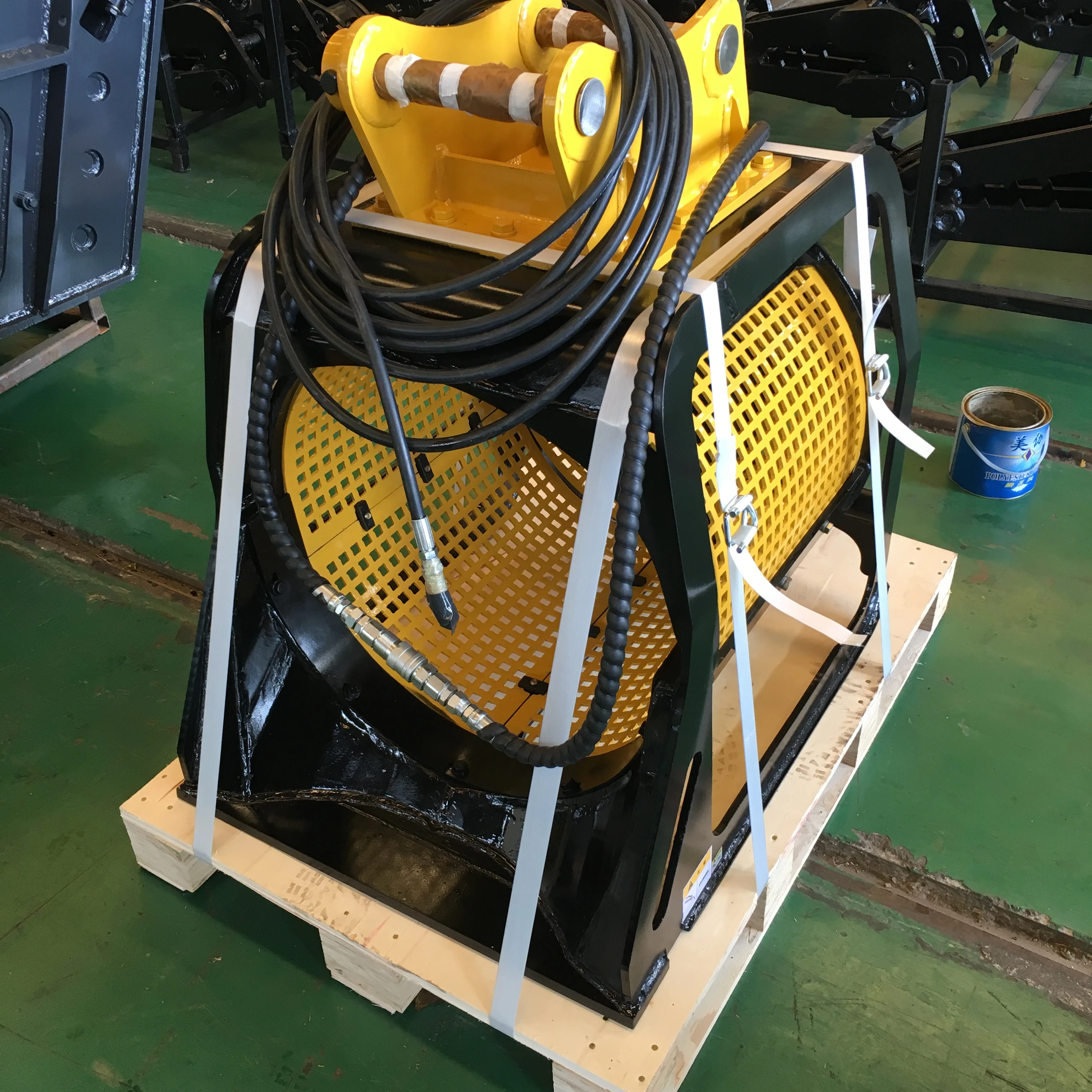 Excavator Topsoil Screening Bucket Sieve Sifter Shaker Skeleton Attachment For Landscaping Compost Soil Screening And Sorting