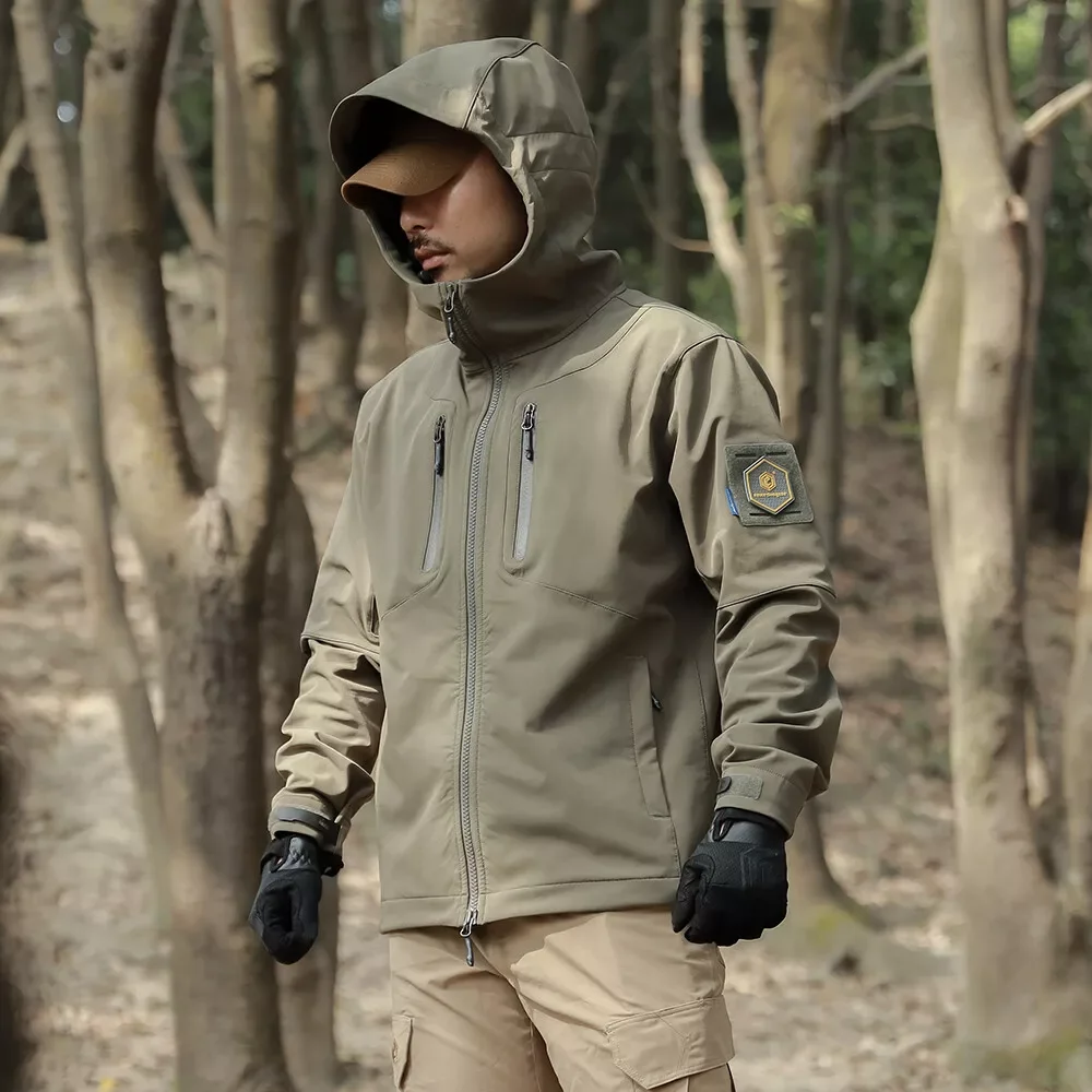 Emersongear Blue Labe „Spinosaurus” kurtka funkcyjna wiatroszczelna ciepła kurtka Camping piesze wycieczki polowanie sport Outdoor Nylon EMB9635