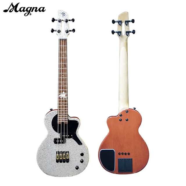 Magna Hot sales Bass Guitar Effect Small Wooden Guitar Electric bass Corde