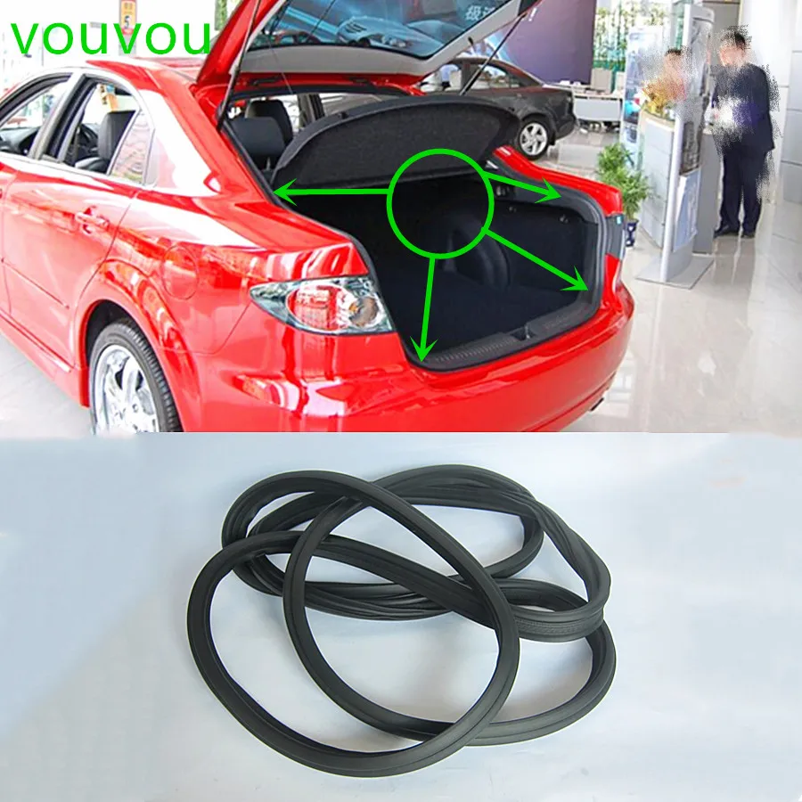 Car accessories body tail gate weatherstrip rubber seal for Mazda 6 GG sport coupe hatchback 2005 2006 2007 2008 GJ6J-62-761