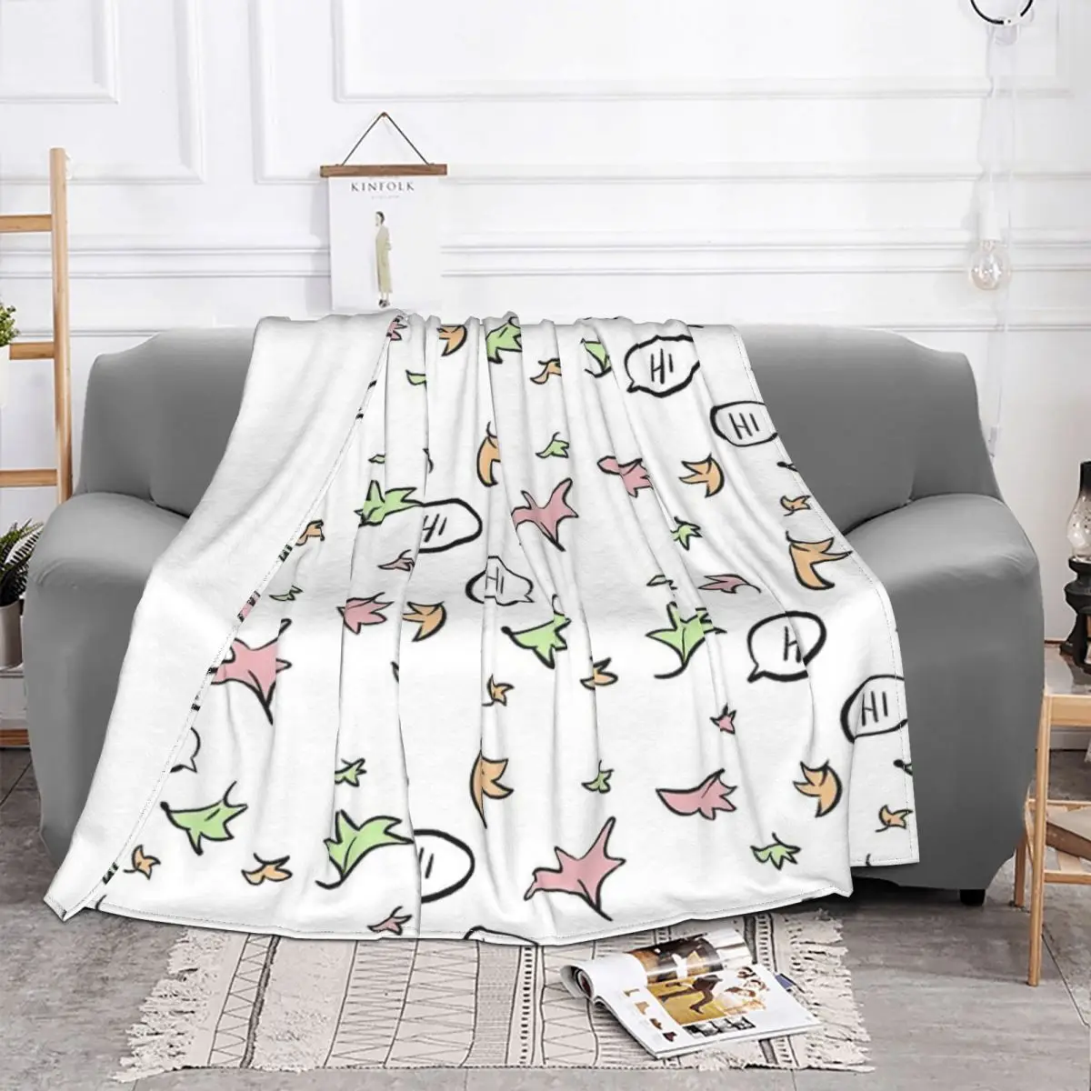 Heartstopper Netflix Nick Charlie Quilt Blanket Couple Blankets Winter Warm Blanket Throw Blanket