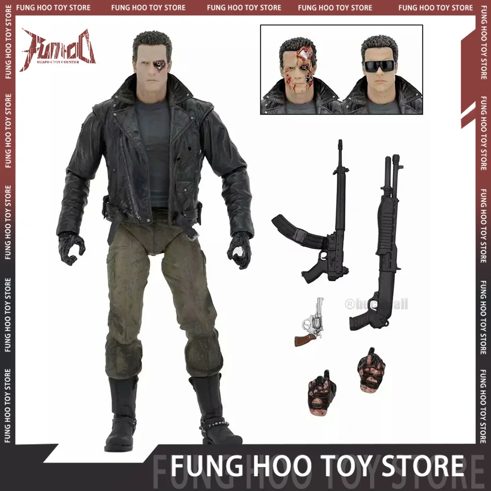 

Фигурка Neca Terminator T-800, фигурка Арнольда Шварценеггера, стоящая экшн-фигурка Gk, статуя, кукла, коллекция, декоративная игрушка, подарок