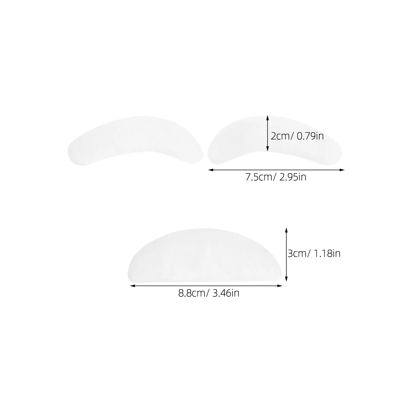 1Set Comfortable Soft Cloth White Beard and Eyebrows Set Halloween Santa Claus Cosplay Costume Party Performance Beard Eyebrows