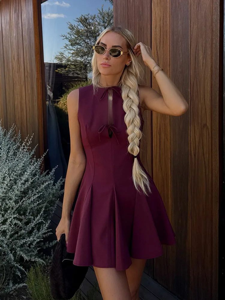 burgundy dress with blonde hair Windsor Nicki Beaded Fringe Mermaid Formal Dress in Wine | Size: XL main image 0