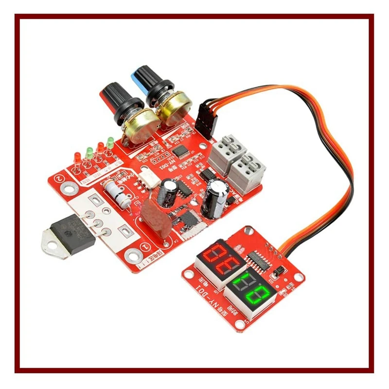 NY-D01 Digital Spot Welding Machine Control Board Welder Panel Parts AC 110V/220V Transformer Controller Board