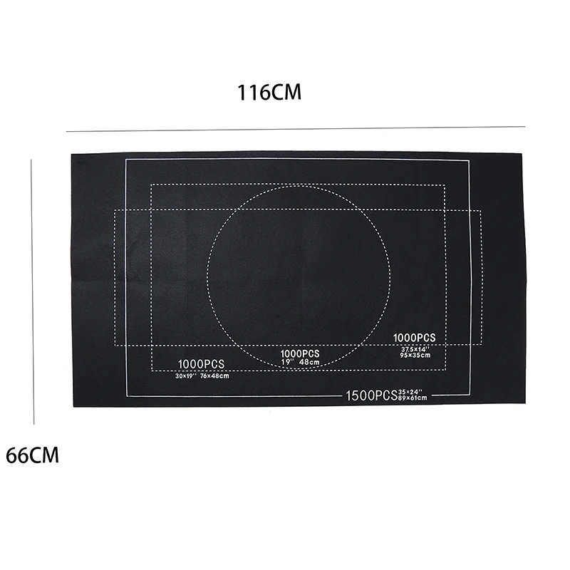 新しいパズルパッド ジグソーロール フェルトマット プレイマット ブランケット パズルアクセサリー用 ポータブルトラベルゲームマット