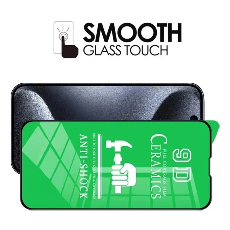 1-4 Stück HD Weiche Keramikfolie für iPhone 14 13 Mini 15 16 17 18 11 12 Pro Max 8 7 Plus Displayschutzfolie für iPhone XS X XR SE – Detail 3