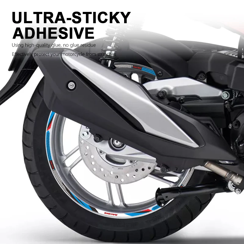 Motorcycle Wheel Sticker Waterproof Decals for Honda SH 125 300 350 SH 125i 300i 350i SH125 SH350 SH300 Accessories Rim Stickers