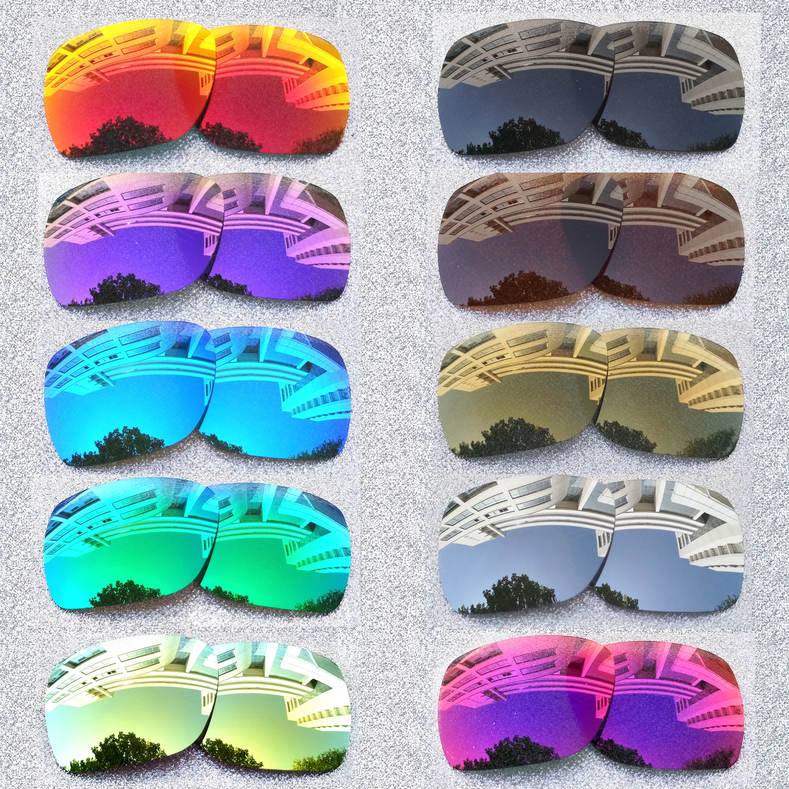 HDTAC Polarized Replacement Lenses For-Oakley Deviation OO4061 Sunglasses Multicolor Options