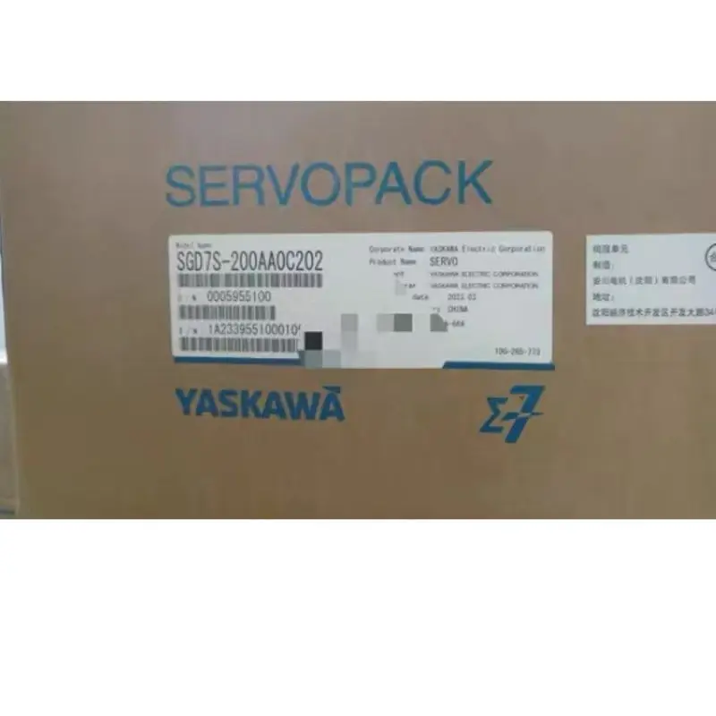 

New SGD7S-200AA0C202 3KW servo drive quickly shipped