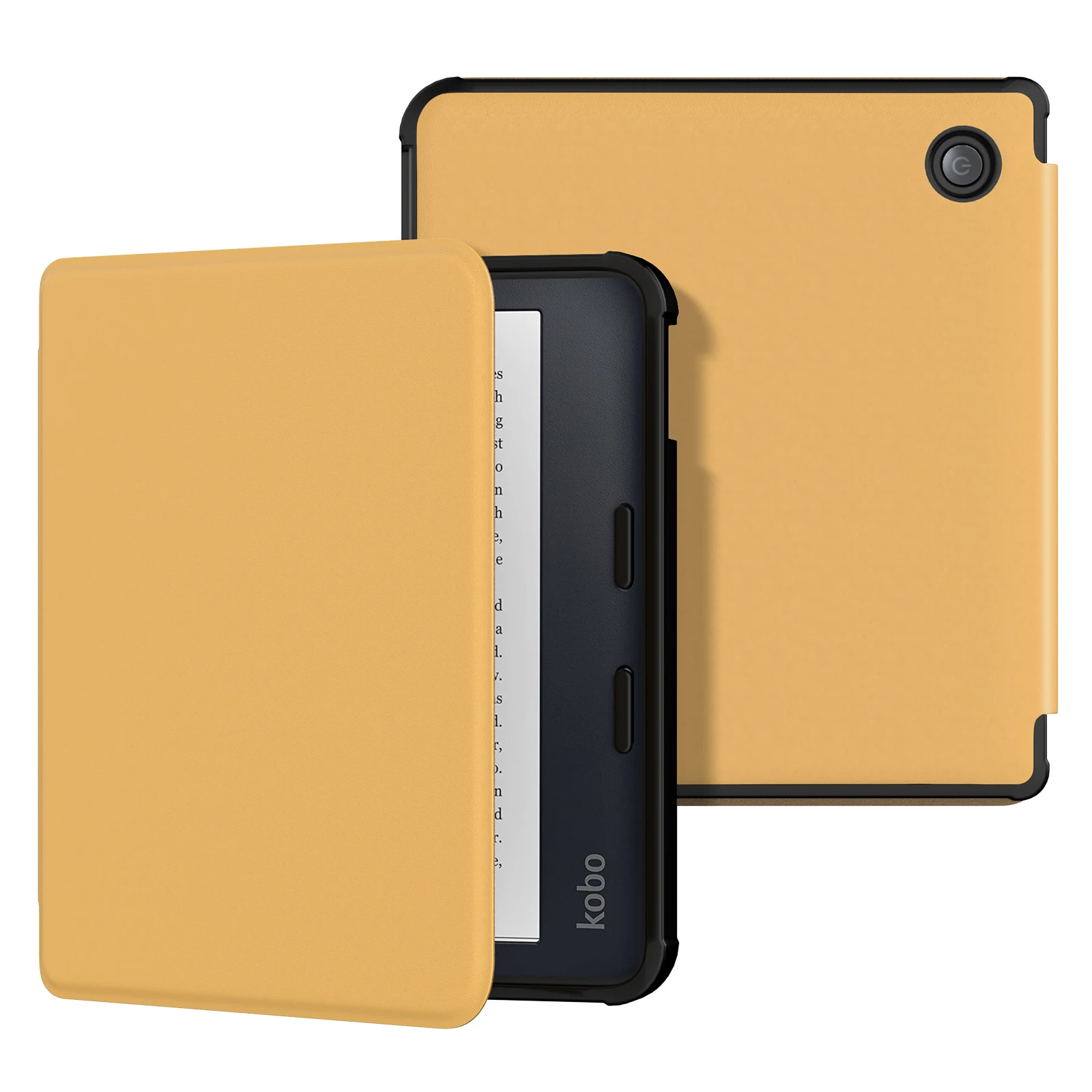 HGWALP Custodia Slimshell compatibile con 7 pollici Kobo Libra Colour (2024) / Kobo Libra 2 (2021) eReader, Ultra Slim Cover Leggera con Auto Wake/Sleep e Stand-Spring Bloom