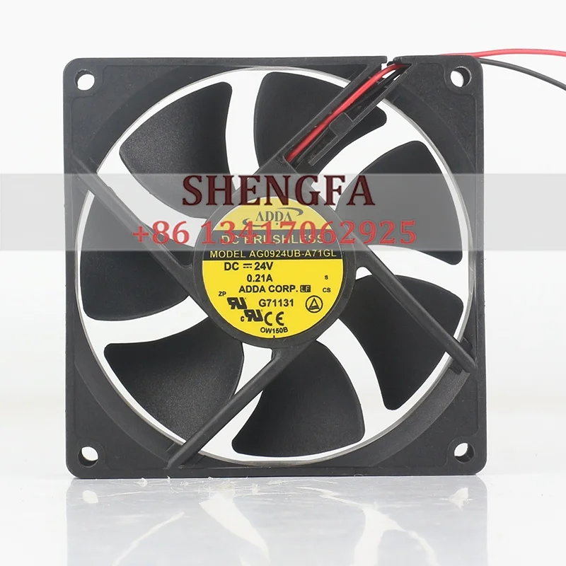 

ADDA DC 24V 0.21A AD0924UB-A71GL AC EC 9025 90X90X25MM 9CM Inverter Two-wire High air Volume Ball Bearing Cooling Fan